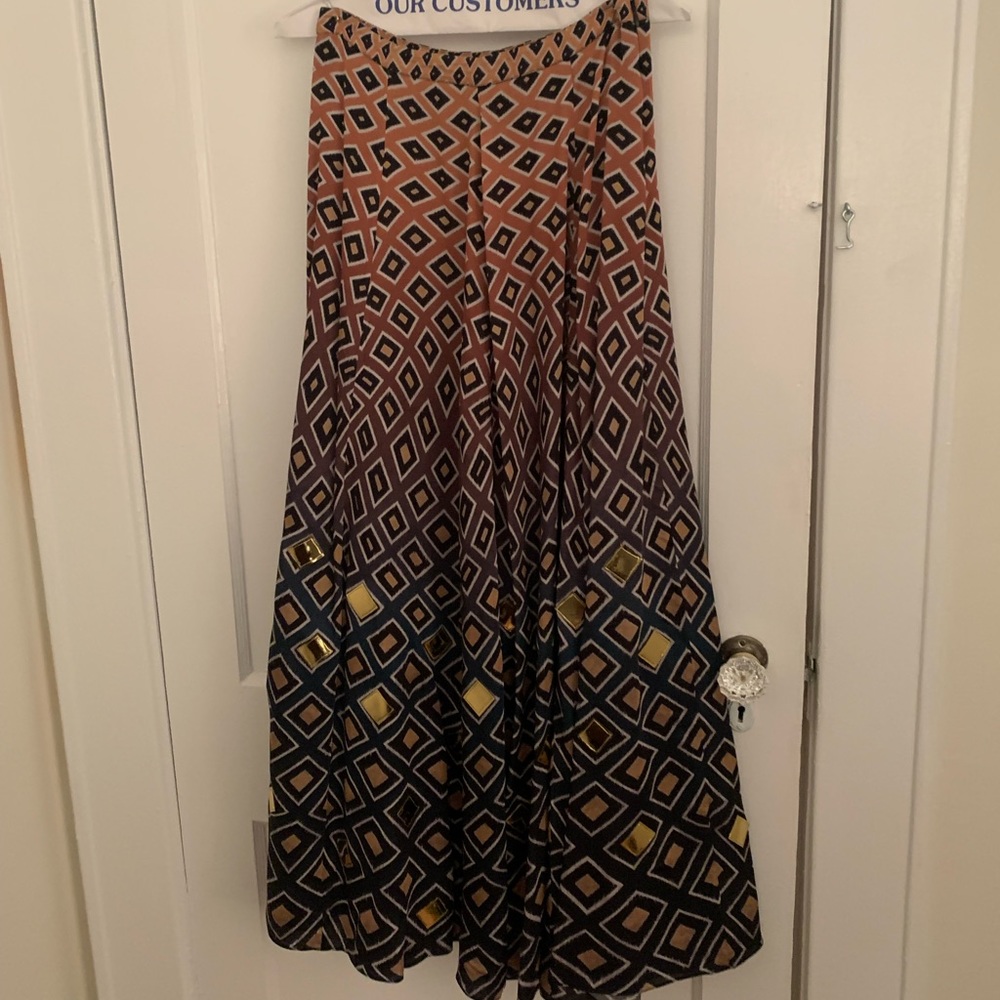 Anthropologie maxi skirt